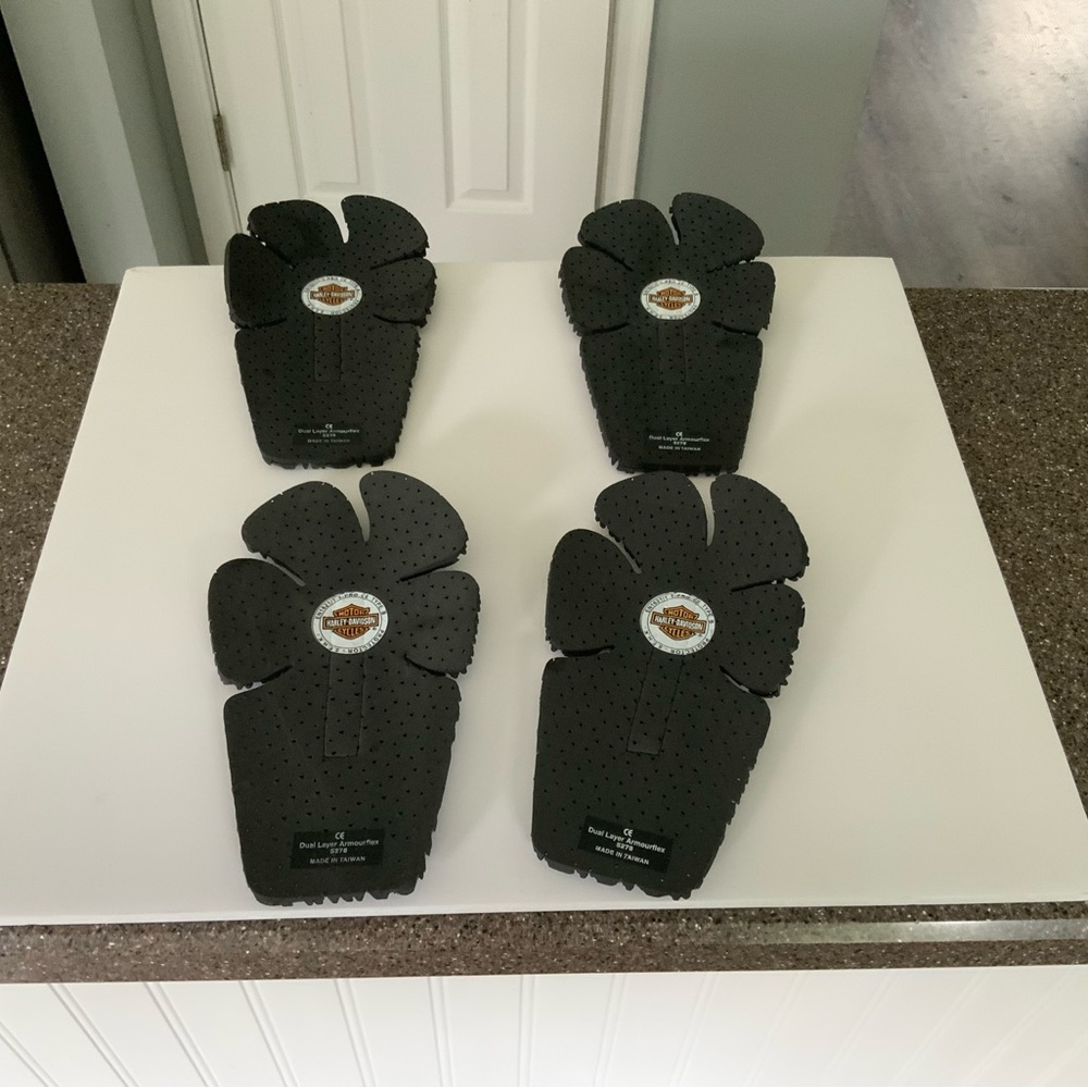 Harley-Davidson Dual Layer ArmourFlex Body Armor Pads - Set of 4.  New
